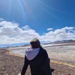 el sol apaciguaba el frio en laguna brava